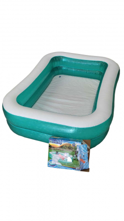 Piscina gonflabila, Bestway 54005 Family, 201 x 150 x 51 cm, pentru adulti si copii [1]