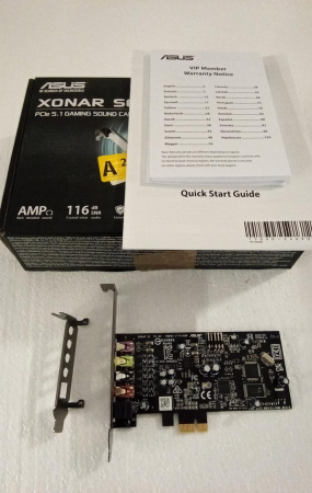 Placă de sunet internă pentru gaming Asus Xonar SE 5.1 PCIe [1]