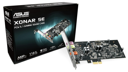 TOATE PRODUSELE - Placă de sunet internă pentru gaming Asus Xonar SE 5.1 PCIe