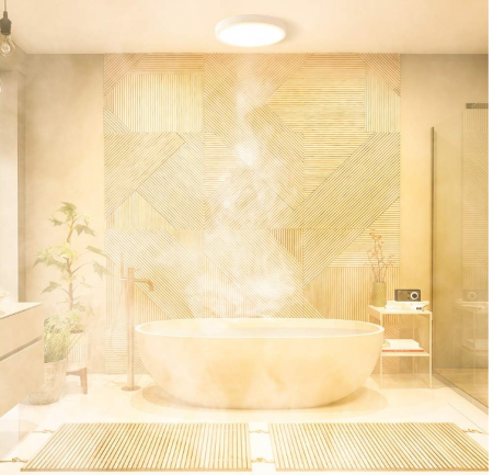 Plafoniera LED Bapro 20W, 3000K alb cald Ø 17cm [3]