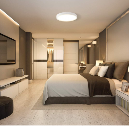 Plafoniera LED Bapro 20W, 3000K alb cald Ø 17cm [6]