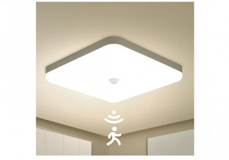 Plafoniera LED cu senzor de misacre Combuh, 30W, 2400 LM, 4000K [0]