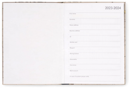 Planificator zilnic Legami, Agenda de 16 luni, septembrie 2023 până în decembrie 2024, 9,5 x 13,5 cm [2]