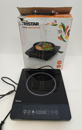 Plita cu inductie TRISTAR IK-6178, 2000 W, Indicator LED, 8 setari, Negru [1]