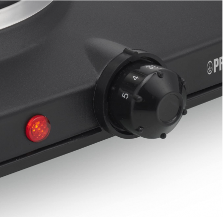 Plită electrică dublă ceramică Princess 303021, 16 și 19 cm, 800 și 1200 W, Negru [6]