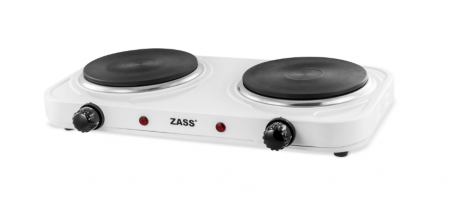 Produse RESIGILATE Zass, Sero si Trisa - Plita electrica dubla Zass ZHP 05A, 2000W, 2 ochiuri, Temperatura 400 grade