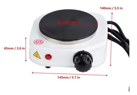 Plită electrică portabilă cu un ochi ANMECS, 500 W [5]