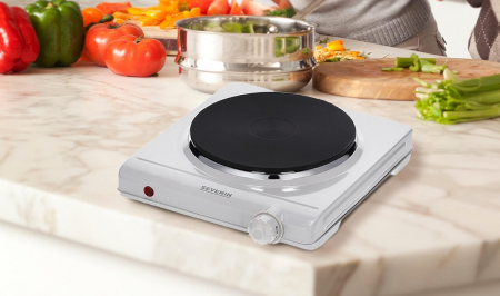 Plita electrica SEVERIN pentru masa, alb, 1.500 W, KP 1091 [4]