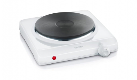 Plita electrica SEVERIN pentru masa, alb, 1.500 W, KP 1091 [0]