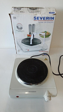 Plita electrica SEVERIN pentru masa, alb, 1.500 W, KP 1091 [2]