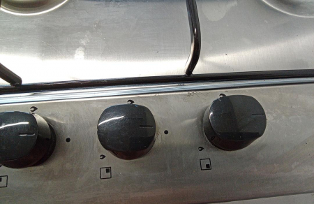 Plita incorporabila Candy CHW6LBX, Gaz, 4 Arzatoare, Aprindere electrica, 59.5 x 51 x 8 cm, Inox [3]