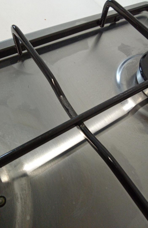 Plita incorporabila Candy CHW6LBX, Gaz, 4 Arzatoare, Aprindere electrica, 59.5 x 51 x 8 cm, Inox [6]