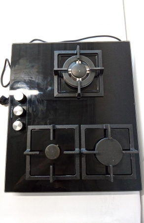 Plita incorporabila Hisense GG633B, Gaz, 3 arzatoare, negru [2]