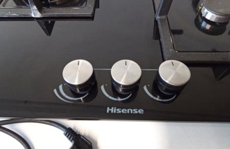 Plita incorporabila Hisense GG633B, Gaz, 3 arzatoare, negru [4]