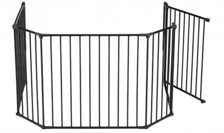 Poarta de siguranta copii, Baby Dan, XL Flex, Negru [6]