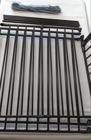 Poarta de siguranta copii, Baby Dan, XL Flex, Negru [3]