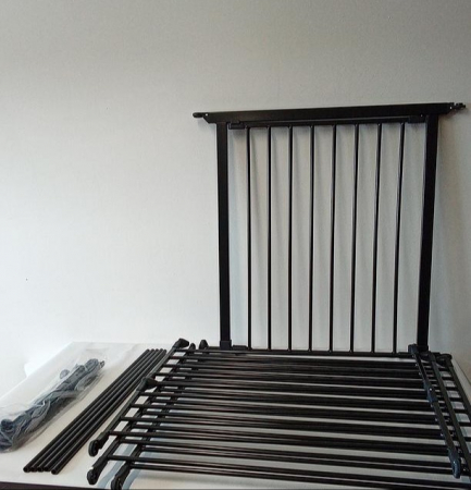 Poarta de siguranta copii, Baby Dan, XL Flex, Negru [4]