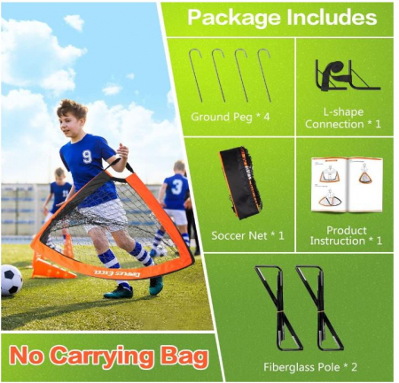 Poarta pentru antrenamente de fotbal Dimples Excel [2]