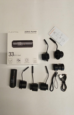 Pompă de aer electrică FLEXTAILGEAR, cu baterii, zgomot redus, 2.5kPa [1]