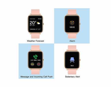 Popglory Smart Watch, ceas de fitness impermeabil IP67 [2]