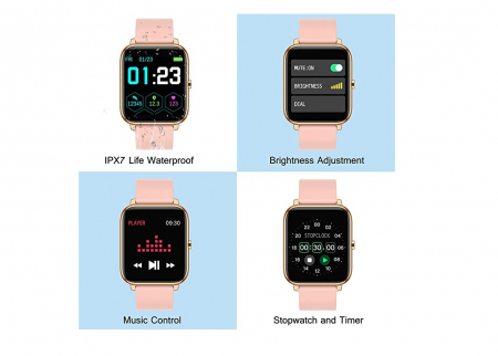 Popglory Smart Watch, ceas de fitness impermeabil IP67 [1]