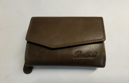 Portofel damă din piele naturală Benthill, cu protecție RFID, maro [1]