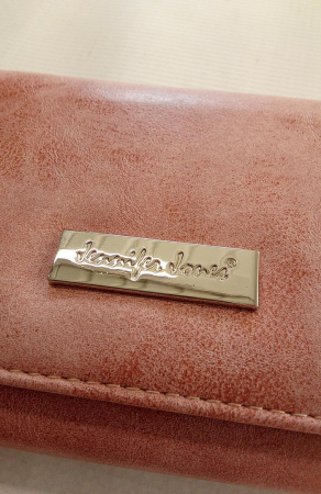 Portofel dama Jennifer Jones, 15 x 10 x 4 cm, roz [2]