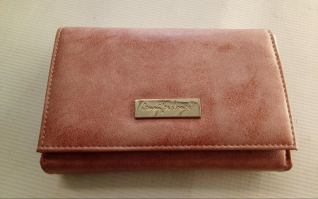 Portofel dama Jennifer Jones, 15 x 10 x 4 cm, roz [1]