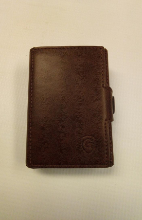 Portofel GenTo Smartlet, cu protectie RFID, maro [1]