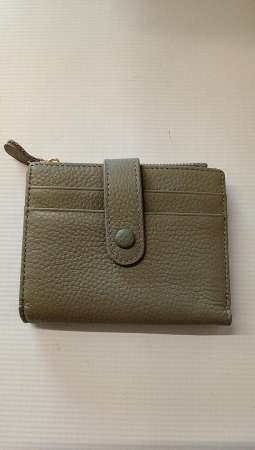 Portofel mic, subțire, pliat, din piele, pentru femei, FALAN MULE [2]