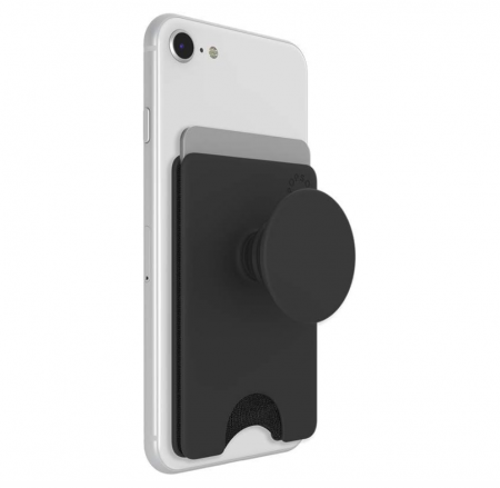 Portofel Popsockets de telefon, pentru carduri, compatibil cu MagSafe, negru [0]