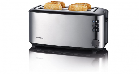 Prafjitor de pâine SEVERIN, 1400 W, oțel inoxidabil, AT 2509 [0]