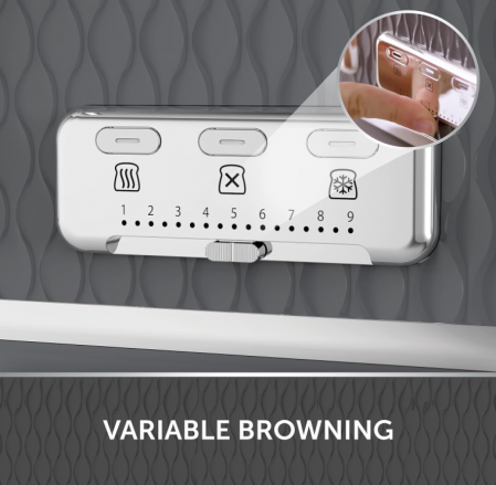 Prajitor de pâine Breville Curve cu 4 felii [4]