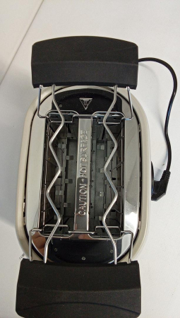 Prajitor de pâine Cecotec Digital ClassicToast 8000, 800 W, 2 fante extra largi, bej [2]