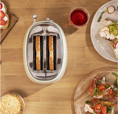 Prăjitor de pâine Cecotec Toast&Taste 800 Vintage Light Green, 850W, 2 Felii, verde, 03209 [1]