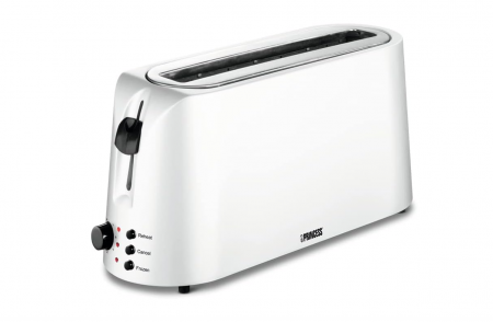 Preparat paine - Prajitor de pâine cu fantă lungă Princess 142330, 1000 W, plastic, alb