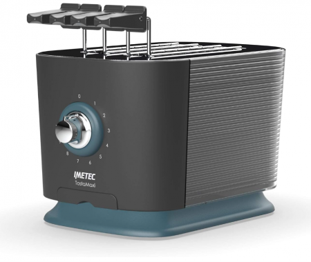 Prajitor de paine Imetec Maxi Toaster, 2 fante mari, 10 nivele de rumenire, 600 W [5]