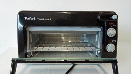 Prajitor de paine si cuptor Tefal TL 6008 Toast n Grill 2 în 1, 1300W, Negru [6]