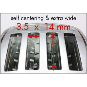 Prajitor de paine Trisa Family Toast 7345.7512, 4 felii, 6 trepte, putere 1600W [2]