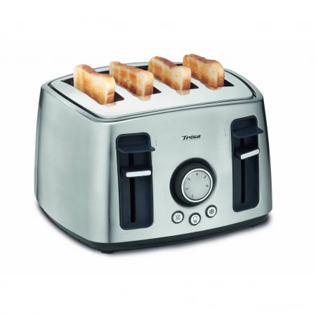 Produse RESIGILATE Zass, Sero si Trisa - Prajitor de paine Trisa Family Toast 7345.7512, 4 felii, 6 trepte, putere 1600W