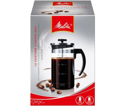 Presă franceză pentru cafea Melitta Piston Premium, 8 cesti [1]