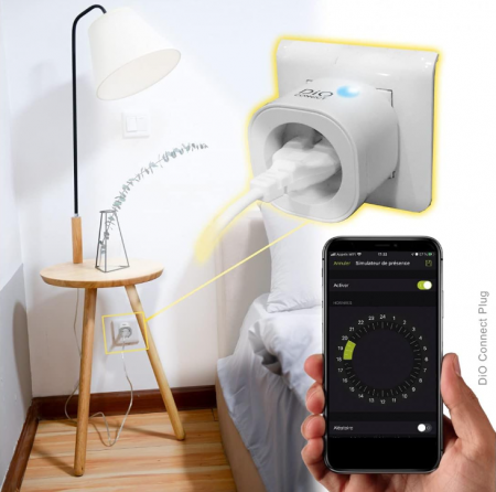 Priză inteligenta DiO Connect, 3000W, alb [3]