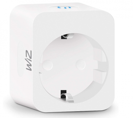 Priza inteligenta WiZ Wi-Fi, controlat prin aplicație, alb [1]