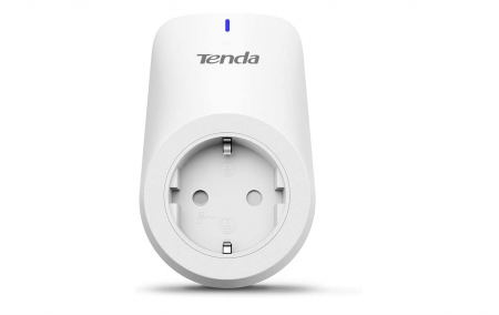 Iluminat & Electrice - Priză Wi-Fi inteligentă Tenda Beli SP, control vocal, alb
