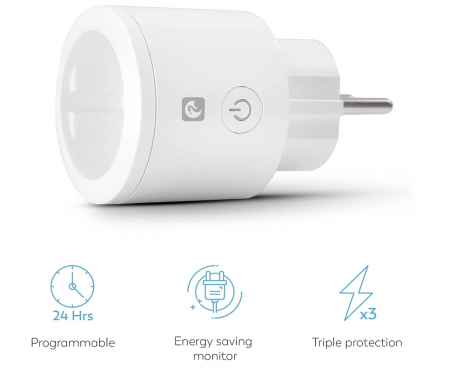 Prize Wi-Fi inteligente Garza SmartHome compatibile cu Alexa, iOS și Google Home, aplicație mobila și control vocal [1]