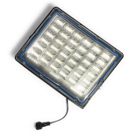 Proiector LED pentru exterior cu panou solar și telecomandă TEMPO DI SALDI 200W Lumină albă rece [2]
