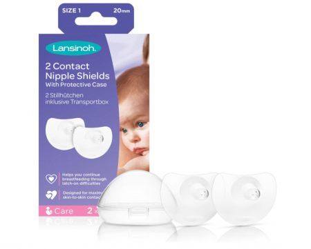Protecții mameloane Lansinoh (20 mm mediu) [0]