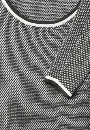 Pulover pentru femei Cecil B302645, alb/negru, M [5]