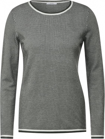 Pulover pentru femei Cecil B302645, alb/negru, M [4]