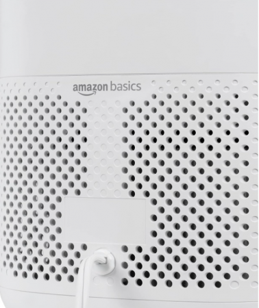 Purificator de aer Amazon Basics, 12 m², filtre de aer True HEPA și Advance Carbon, CADR 100 m³/h [3]